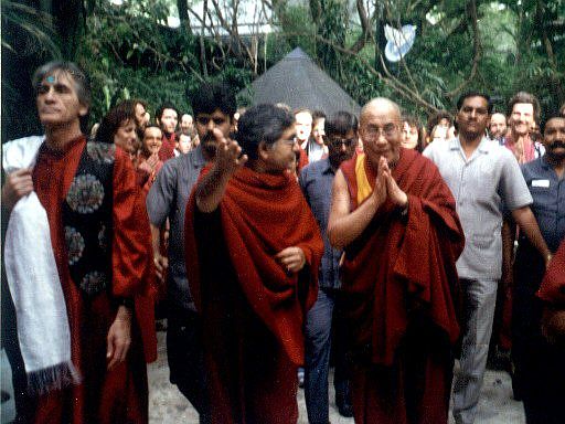 dalai lama in resort