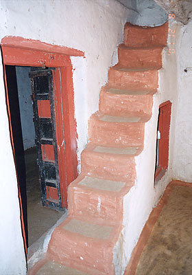 stairs in osho's grandparents house